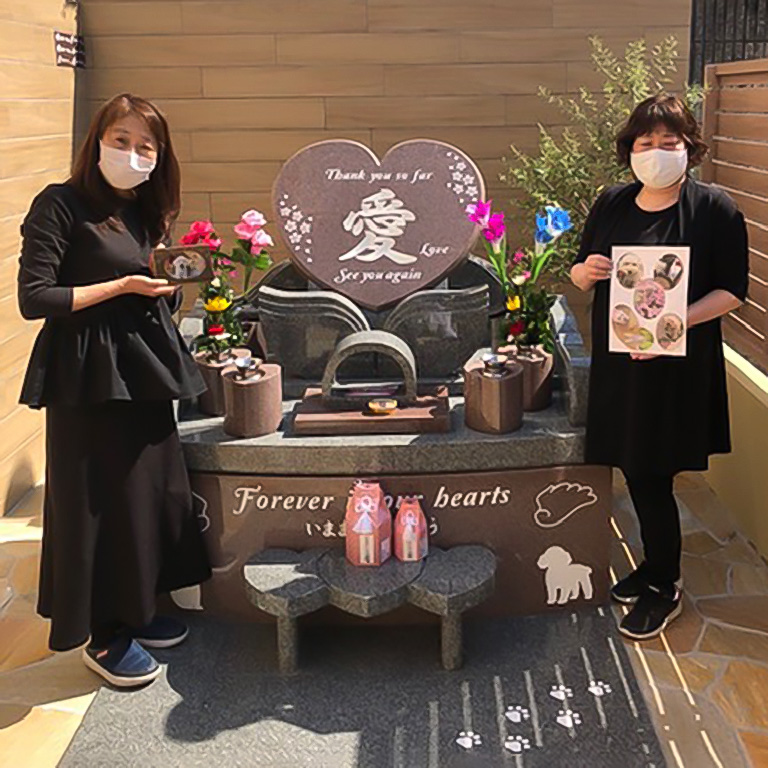 大阪府堺市 オリジナルデザイン墓石