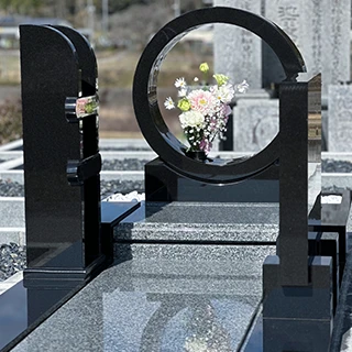 デザイン墓石施工事例