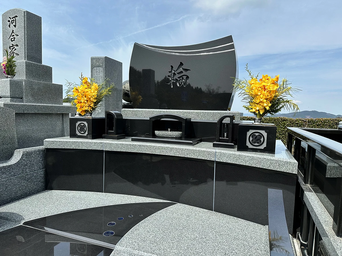 デザイン墓石施工事例